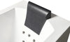 EAGO AM154ETL-L5 5 ft Acrylic White Rectangular Whirlpool Bathtub w Fixtures Alfi Trade Inc