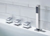 EAGO AM154ETL-R5 5 ft Acrylic White Rectangular Whirlpool Bathtub w Fixtures Alfi Trade Inc