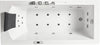 EAGO AM154ETL-R5 5 ft Acrylic White Rectangular Whirlpool Bathtub w Fixtures Alfi Trade Inc
