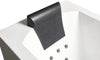 EAGO AM154ETL-R5 5 ft Acrylic White Rectangular Whirlpool Bathtub w Fixtures Alfi Trade Inc