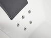 EAGO AM154ETL-R5 5 ft Acrylic White Rectangular Whirlpool Bathtub w Fixtures Alfi Trade Inc