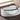 EAGO AM198ETL-L 5' Single Person Rounded Clear Corner Whirlpool Bathtub - Left Drain