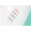 EAGO AM2140 Six Foot White Freestanding Air Bubble Bathtub