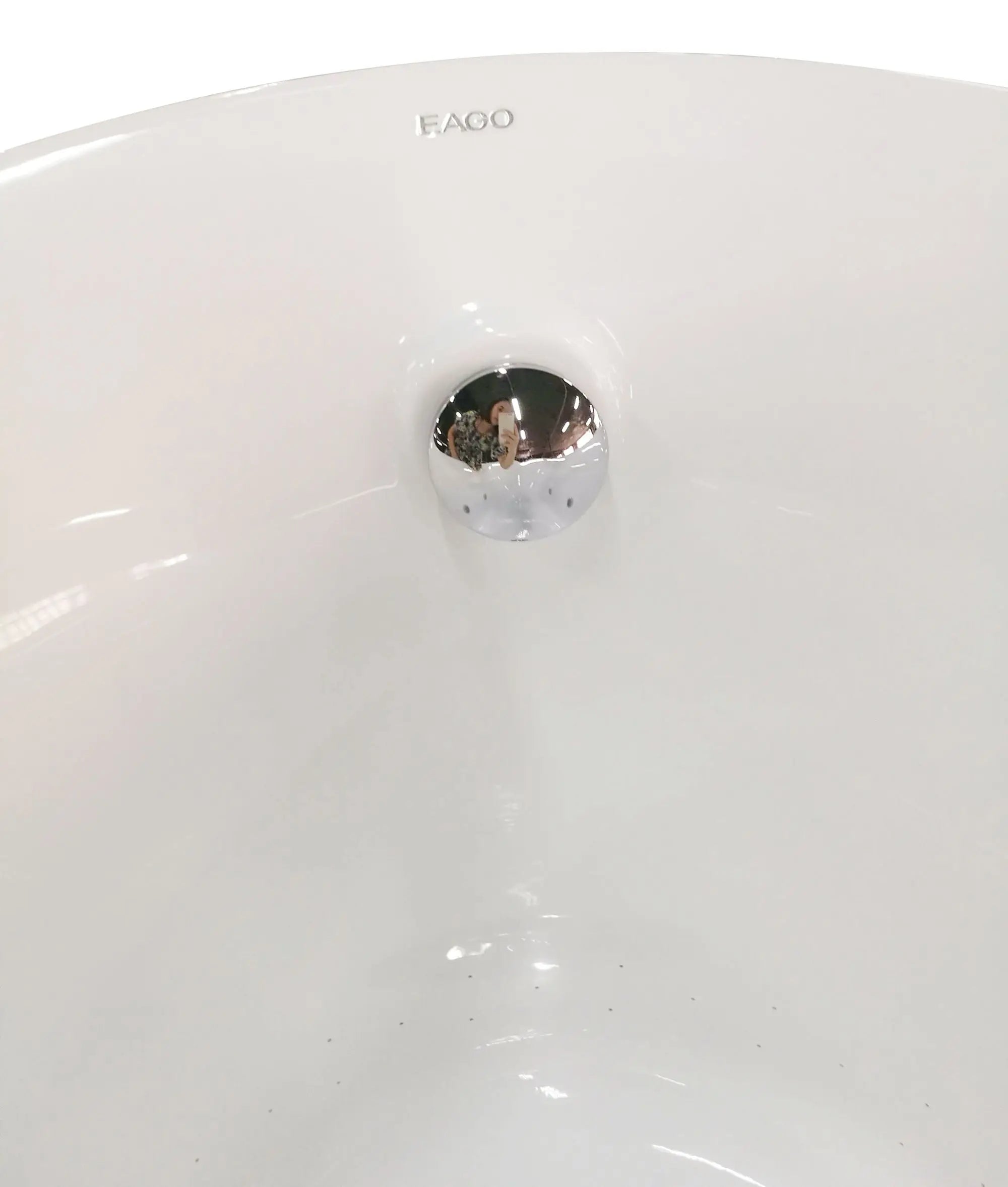 EAGO AM2140 Six Foot White Freestanding Air Bubble Bathtub Alfi Trade Inc