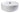 EAGO BA129 16'' Above Mount White Round Porcelain Bathroom Sink With Overflow - dimensions diagram