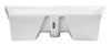 EAGO BA142 28" White Rectangular Porcelain Bathroom Sink With Overflow