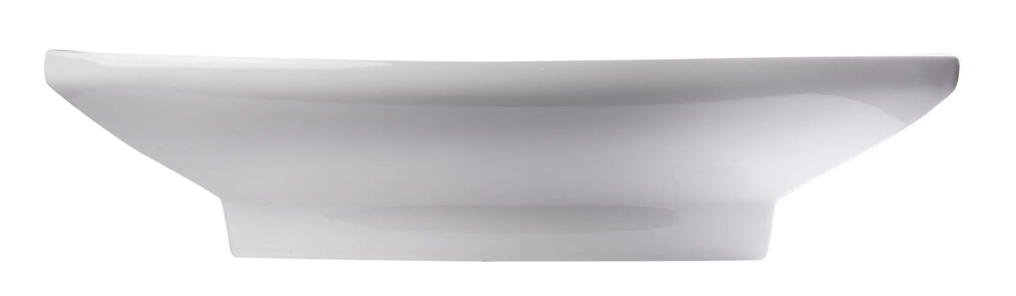 EAGO BA142 28" White Rectangular Porcelain Bathroom Sink With Overflow