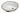 EAGO BC224 White Ceramic 18"X15" Undermount Oval Bathroom Sink Alfi Trade Inc