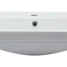 EAGO BH002 White Ceramic 40"X19" Rectangular Drop In Sink