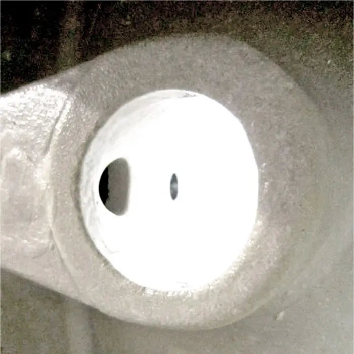 EAGO JA1010 White Ceramic Bathroom Bidet with Elongated Seat Alfi Trade Inc