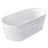 Kingston Brass - Aqua Eden 59-Inch Acrylic Double Ended Freestanding Tub - VTDE603023BA Kingston Brass