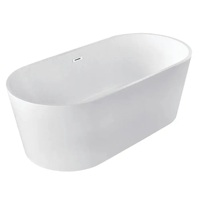 Kingston Brass - Aqua Eden 59-Inch Acrylic Double Ended Freestanding Tub - VTDE603023BA Kingston Brass