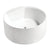 Kingston Brass Aqua Eden VTRO535322 53" Round Acrylic Freestanding Tub with Drain