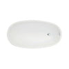 Kingston Brass - Aqua Eden VTRS482627 48-Inch Acrylic Freestanding Tub - VTRS482627 Kingston Brass