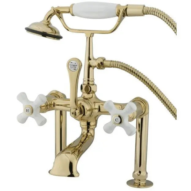 Kingston Brass CC111T Vintage 7" Deck Mount Tub Filler