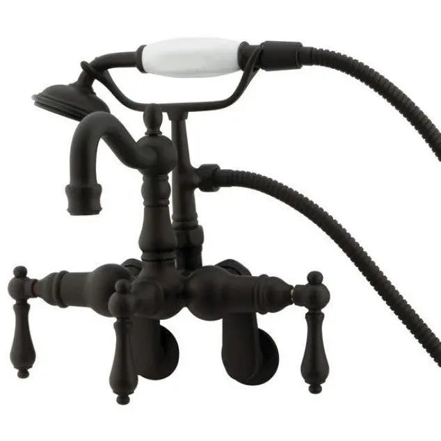 Kingston Brass CC1301T Vintage Wall Mount Tub Filler with Adjustable Centers