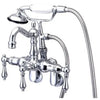 Kingston Brass CC1301T Vintage Wall Mount Tub Filler with Adjustable Centers