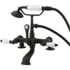 Kingston Brass CC205T Vintage 7" Deck Mount Tub Filler