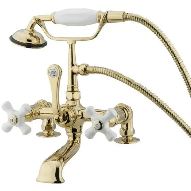 Kingston Brass CC211T Vintage 7" Deck Mount Tub Filler