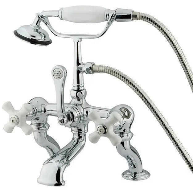 Kingston Brass CC417T Vintage 7" Deck Mount Tub Filler