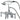 Kingston Brass CC419T Vintage Wall Mount Tub Filler with Adjustable Centers - side view
