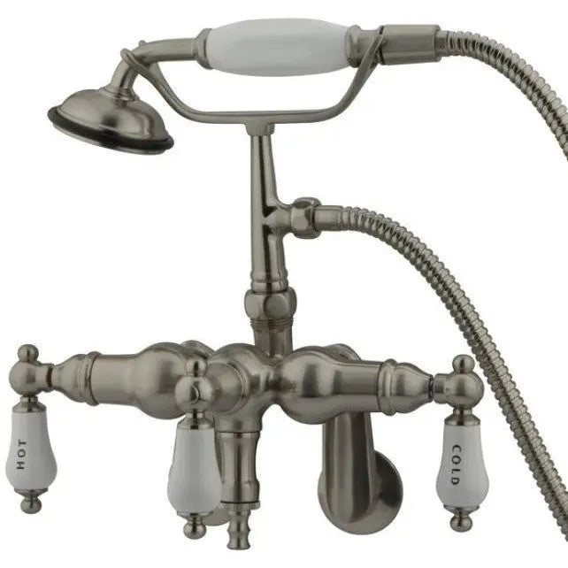 Kingston Brass CC423T Vintage Wall Mount Tub Filler with Adjustable Centers