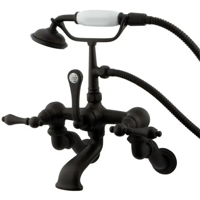 Kingston Brass CC457T Vintage Wall Mount Tub Filler with Adjustable Centers