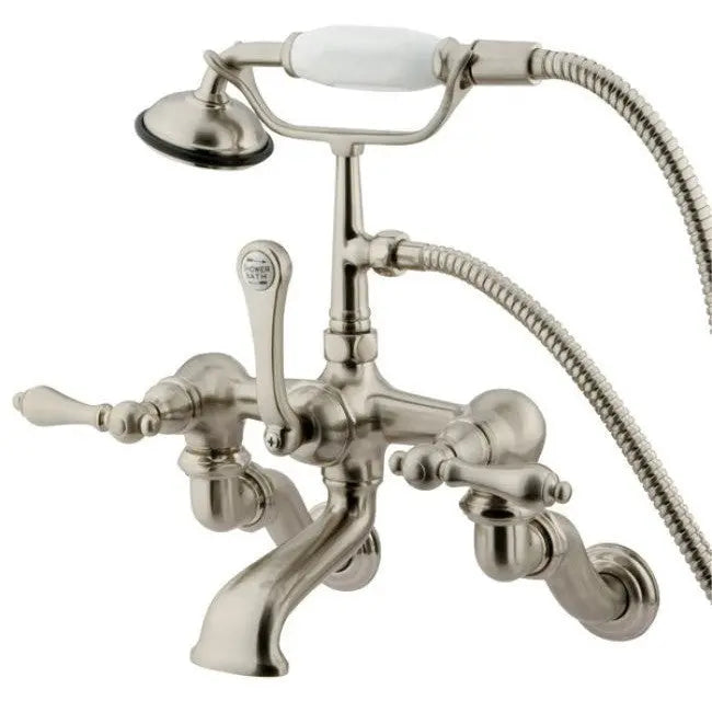 Kingston Brass CC457T Vintage Wall Mount Tub Filler with Adjustable Centers