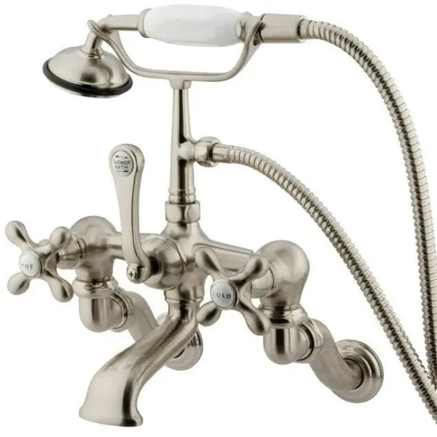Kingston Brass CC463T Vintage Wall Mount Tub Filler with Adjustable Centers