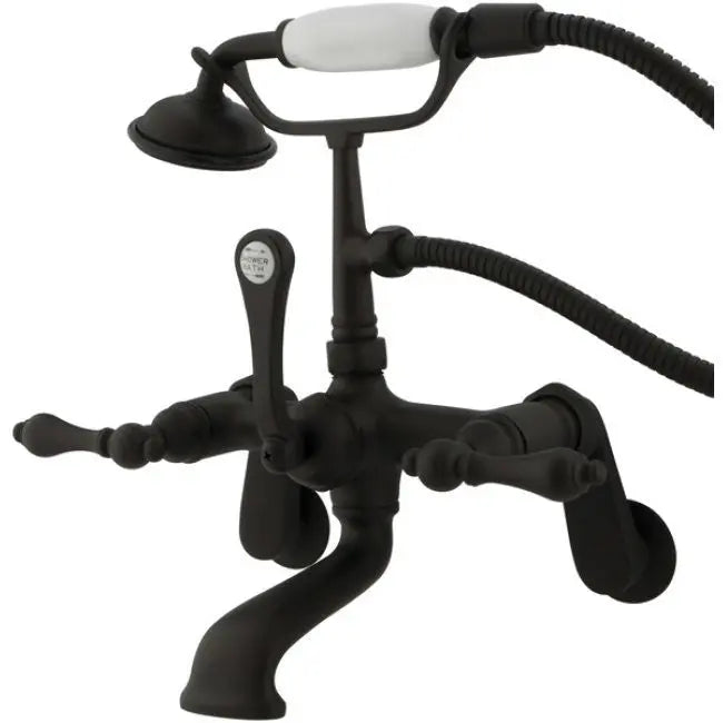 Kingston Brass CC51T Vintage Wall Mount Tub Filler with Adjustable Centers