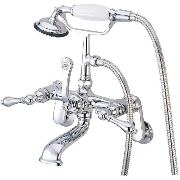 Kingston Brass CC51T Vintage Wall Mount Tub Filler with Adjustable Centers