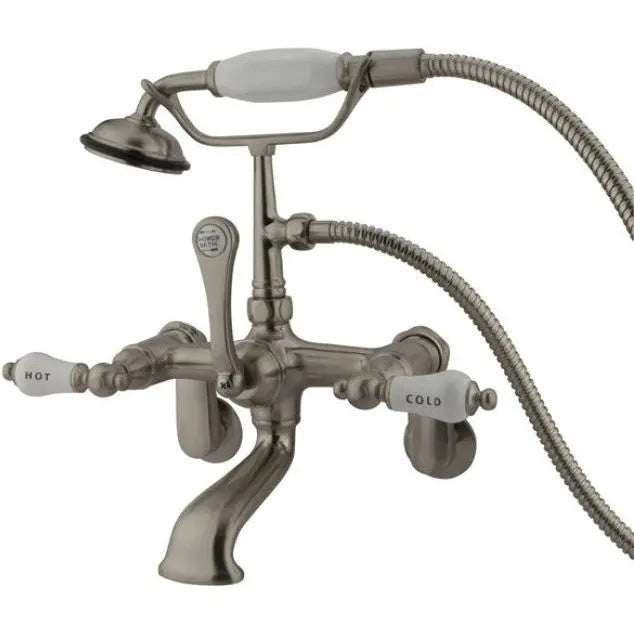 Kingston Brass CC53T Vintage Wall Mount Tub Filler with Adjustable Centers