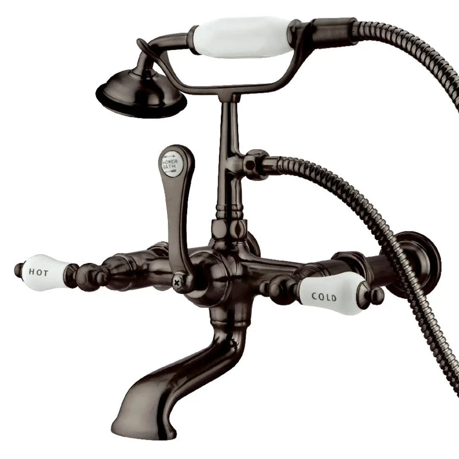 Kingston Brass CC545T Vintage 7" Wall Mount Tub Filler Kingston Brass