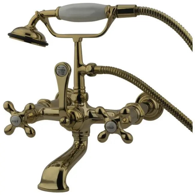 Kingston Brass CC547T Vintage 7" Wall Mount Tub Filler