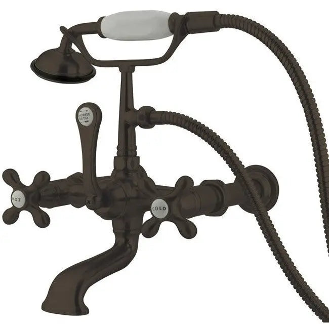 Kingston Brass CC547T Vintage 7" Wall Mount Tub Filler