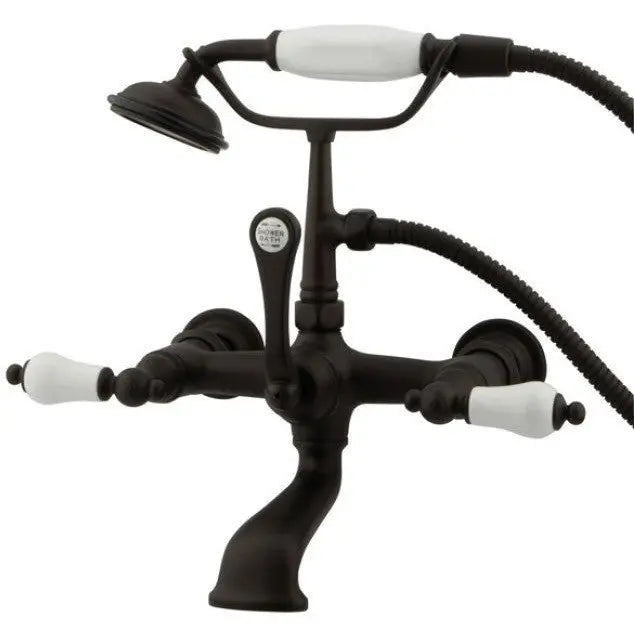 Kingston Brass CC553T Vintage 7" Wall Mount Tub Filler