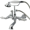 Kingston Brass CC553T Vintage 7" Wall Mount Tub Filler