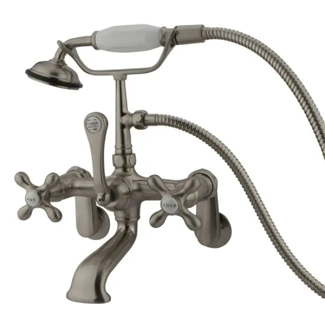 Kingston Brass CC57T Vintage Wall Mount Tub Filler with Adjustable Centers