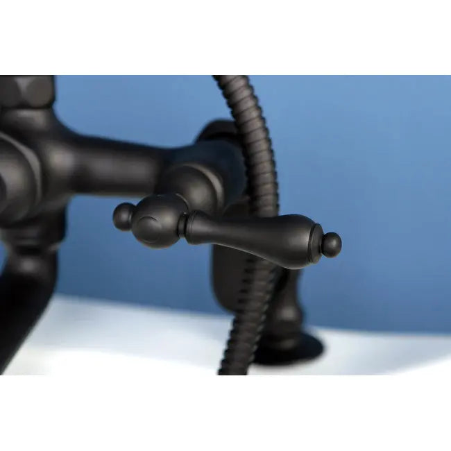 Kingston Brass CC651T Vintage Deck Mount Tub Filler with Adjustable Centers