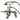 Kingston Brass CC651T Vintage Deck Mount Tub Filler with Adjustable Centers - dimensions diagram