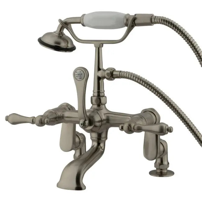 Kingston Brass CC651T Vintage Deck Mount Tub Filler with Adjustable Centers