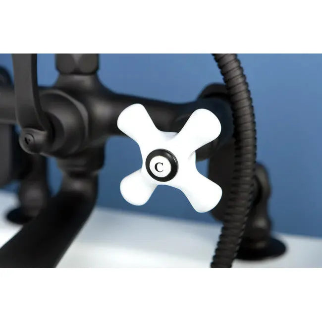 Kingston Brass CC659T Vintage Deck Mount Tub Filler with Adjustable Centers