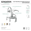 Kingston Brass CC7T Vintage 3-3/8" Wall Mount Tub Filler Kingston Brass