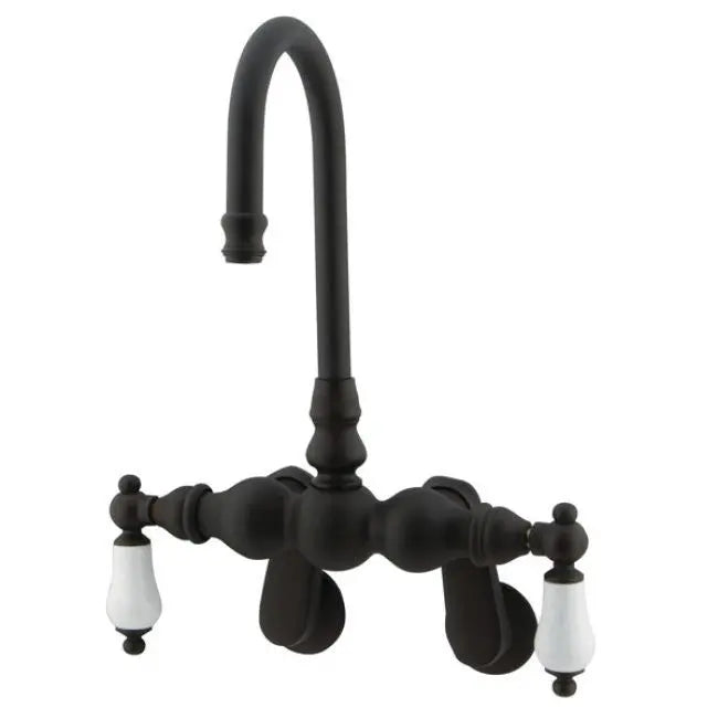 Kingston Brass CC83T Vintage Wall Mount Tub Filler with Adjustable Centers