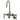 Kingston Brass CC83T Vintage Wall Mount Tub Filler with Adjustable Centers - detail view
