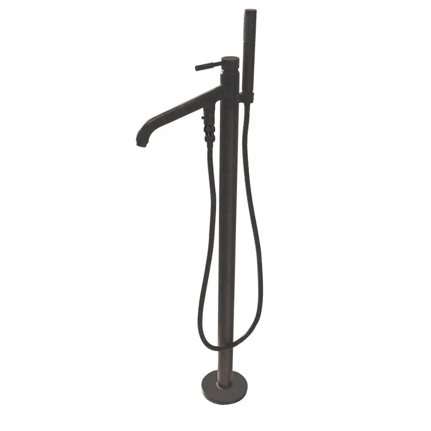 Kingston Brass KS813 Concord Floor Mount Tub Filler with Hand Shower Kingston Brass