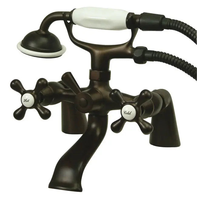 Kingston Brass Vintage 6" Deck Mount Tub Filler