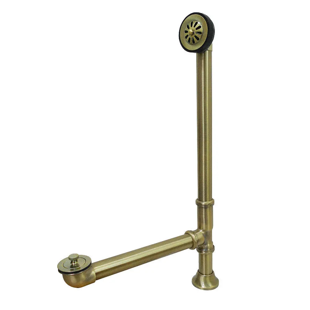 Kingston Brass Vintage CC208X Brass Lift and Turn Tub Waste and Overflow Kingston Brass
