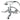 Kingston Brass Vintage CC555T Three-Handle 2-Hole Tub Wall Mount Clawfoot Tub Faucet Kingston Brass