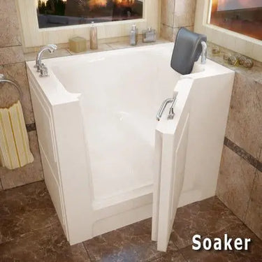 MediTub 2739 Series 27 x 39 Acrylic Fiberglass Walk-In Bathtub SW Corp